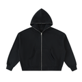 Heavy Full-Zip Boxy Hoodie