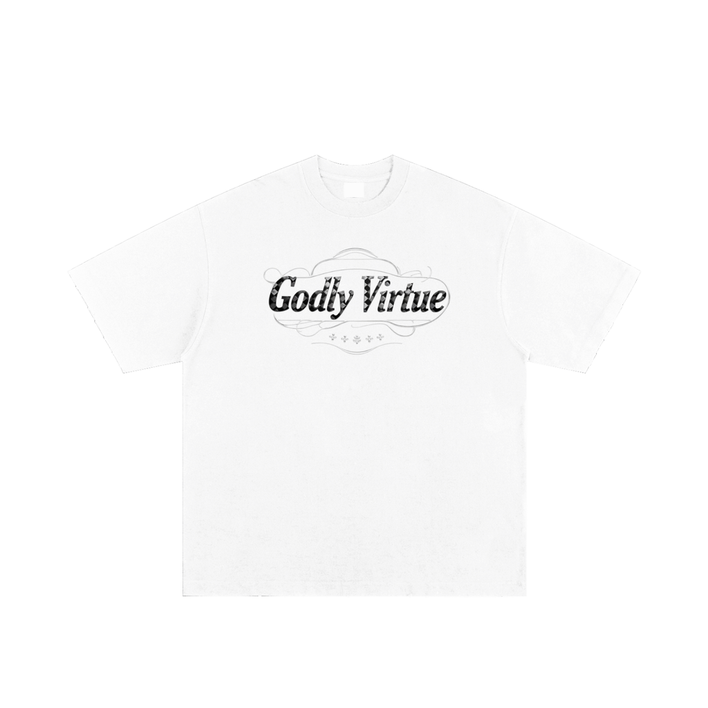 Hand-frayed T-Shirt With Diamond Logo