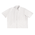 Vertical Stripe Boxy Shirt (Original Logo)